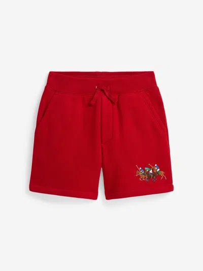 Ralph Lauren Kids'  Boys Polo Player Shorts In Red