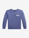 Ralph Lauren Boys Polo Sweatshirt In Blue