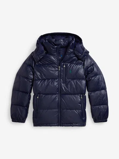 Ralph Lauren Kids' Boys Puffer Jacket In Blue