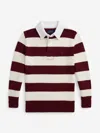 Ralph Lauren Boys Striped Rugby Pullover In Multi