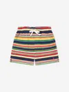 Ralph Lauren Boys Striped Shorts In Multicoloured