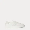 Ralph Lauren Braylee Leather & Suede Sneaker In White