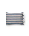 Ralph Lauren Brenna Striped Decorative Pillow, 20" X 20" In Indigo