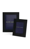 Ralph Lauren Brennan Leather Frame In Black