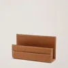 Ralph Lauren Brennan Leather Letter Rack In Brown