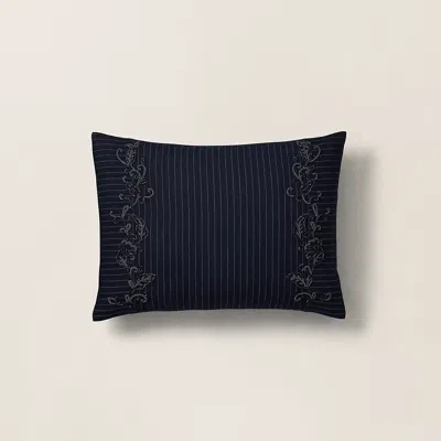 Ralph Lauren Breton Throw Pillow In True Navy
