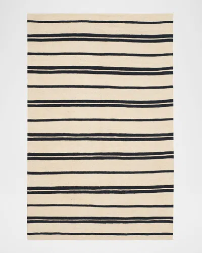 Ralph Lauren Brett Stripe Flat-weave Rug In Multi