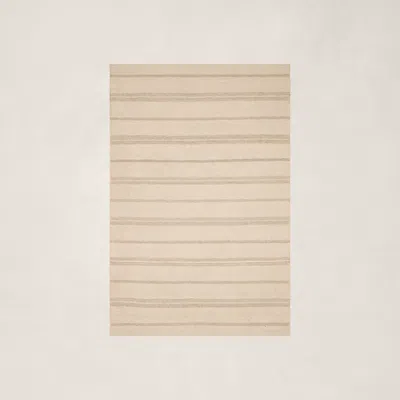 Ralph Lauren Brett Stripe Rug In Dune In Neutral
