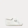 Polo Ralph Lauren Briley Leather Mary Jane Slipper In White