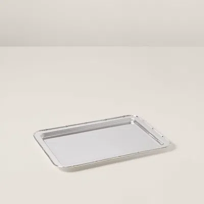 Polo Ralph Lauren Brittingham Large Tray In Silver