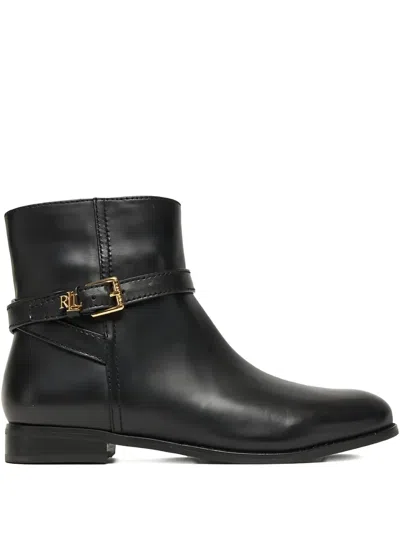 Ralph Lauren Brooke Ii Boots In Black