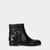 Ralph Lauren Brooke Bt 2 Boots Bootie In Black