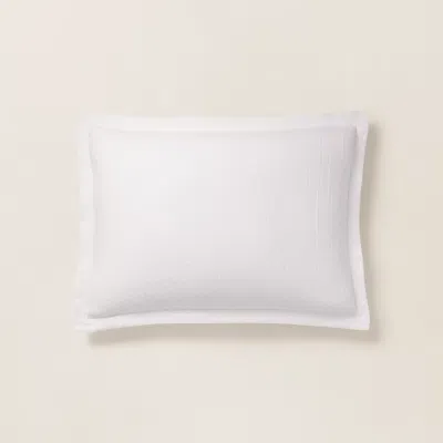 Ralph Lauren Brooke Sham In Studio White