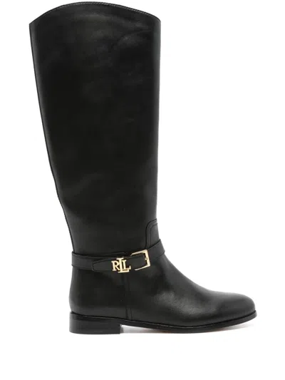 Ralph Lauren Brooke Tall Boots Tall Boot In Black