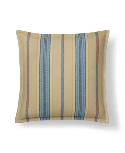 Ralph Lauren Brooks Multi Stripe Sham, European In Neutral