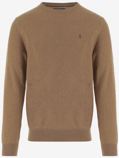 Ralph Lauren Brown Crewneck Pullover