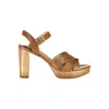 Polo Ralph Lauren Brown Leather Sandal