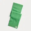 Ralph Lauren Brushed Wool Scarf In Green