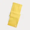 Ralph Lauren Brushed Wool Scarf In Yellow