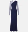 Ralph Lauren Brynn Jersey Gown In Multi