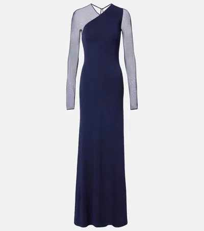 Ralph Lauren Brynn Jersey Gown In Multi