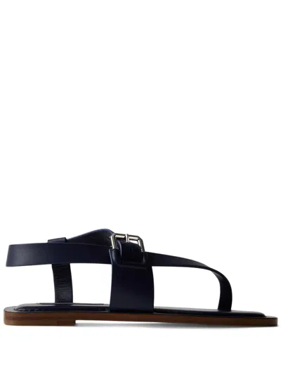 Ralph Lauren Buckled-strap Sandals In Blue