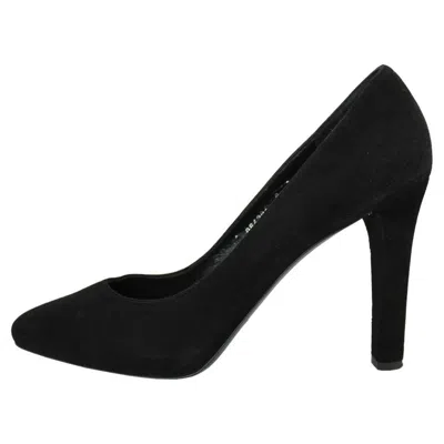 Pre-owned Ralph Lauren Buckskin Décolleté Size 39 1/2 In Black