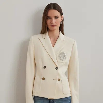Ralph Lauren Bullion Double-breasted Jacquard Blazer