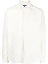 Ralph Lauren Linen Shirt With Logo In Neutrals