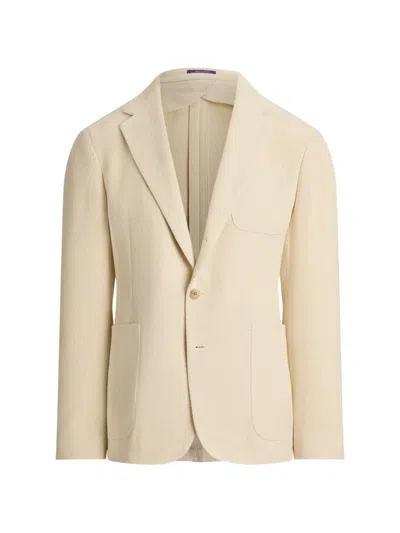 Ralph Lauren Buttoned Blazer In Neutral