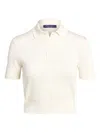 Ralph Lauren Buttoned-up Polo Shirt In White