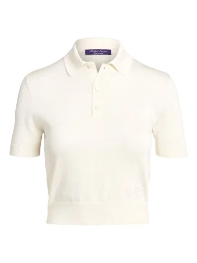 Ralph Lauren Buttoned-up Polo Shirt In White