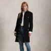 Polo Ralph Lauren Buttoned Wool Jacket In Polo Black