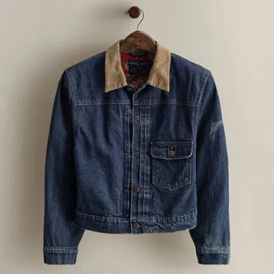Ralph Lauren C. 1985 Denim Jacket In Blue