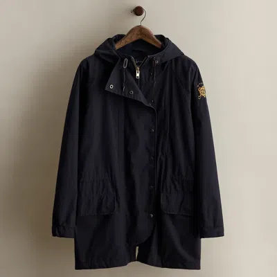 Ralph Lauren C. 1988 Cotton Anorak In Black