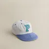 Ralph Lauren C. 1990 Appliquéd Ball Cap In Blue