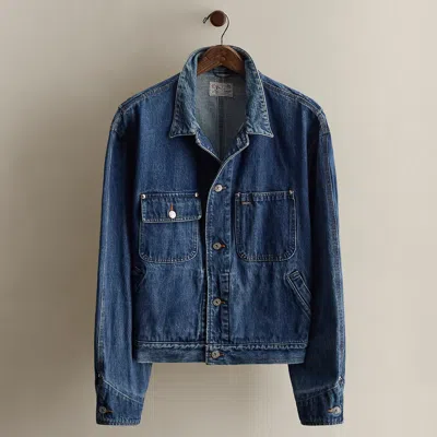 Ralph Lauren C. 1990 Denim Jacket In Blue