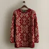 Ralph Lauren C. 1990 Wool-silk Sweater In Red