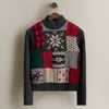 Polo Ralph Lauren C. 1996 Patchwork Sweater In Multi