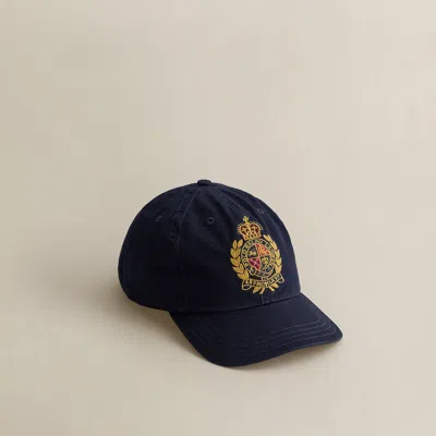 Ralph Lauren C. 1999 Crest Twill Ball Cap In Blue