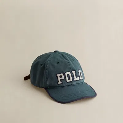 Ralph Lauren C. 2000 Appliquéd Ball Cap In Blue
