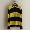 Ralph Lauren C. 2000 Cable-knit Sweater In Multi