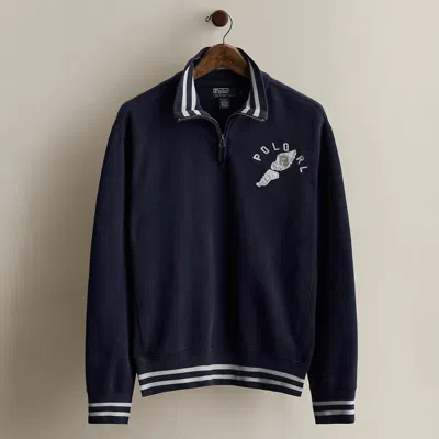 Ralph Lauren C. 2000 Graphic Sweatshirt In Blue