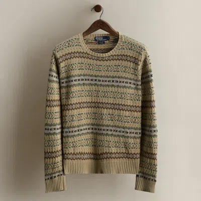 Ralph Lauren C. 2000 Wool-blend Sweater In Multi