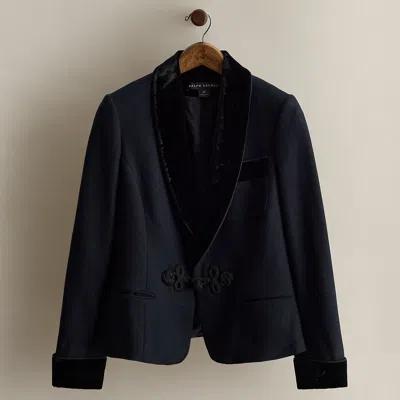 Ralph Lauren C. 2005 Wool-blend Blazer In Black