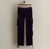 Ralph Lauren C. 2007 Velvet Cargo Pant In Purple