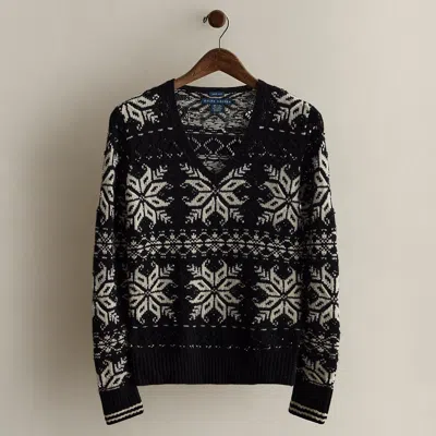 Ralph Lauren C. 2008 Wool-cashmere Sweater In Multi