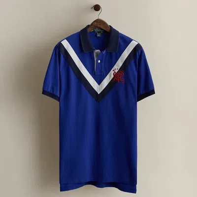 Ralph Lauren C. 2010 Crest Cricket Polo In Blue