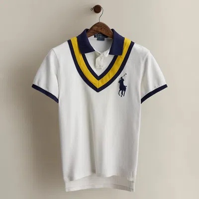 Ralph Lauren C. 2010 Cricket Polo Shirt In White