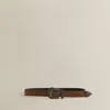 Ralph Lauren C. 2010 Tooled-buckle Belt In Brown